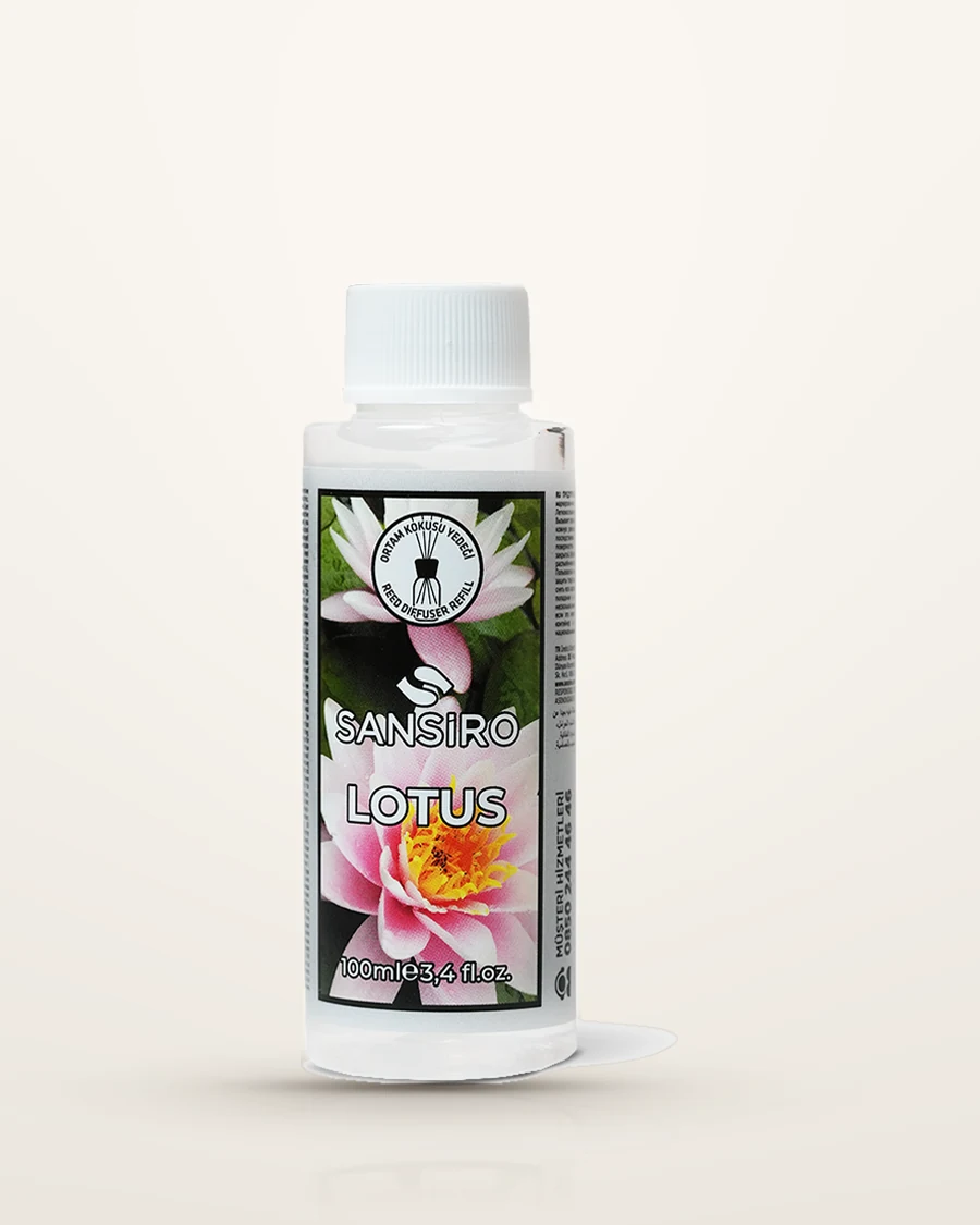 Lotus Reed Diffuser Yedek Ürün 100 ml — Sansiro ürün görseli