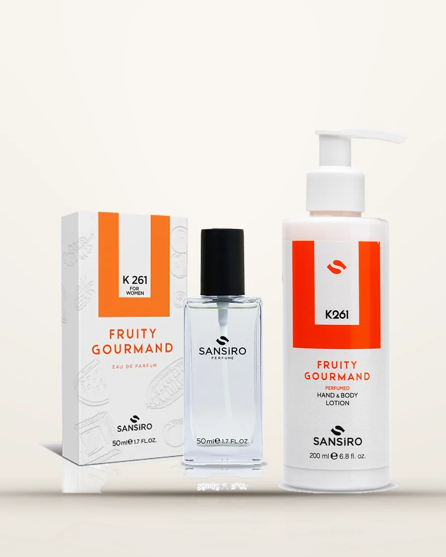 K-261 Kadın Parfüm 50ml Edp + K-261 Hand&Body Lotion — Sansiro product image