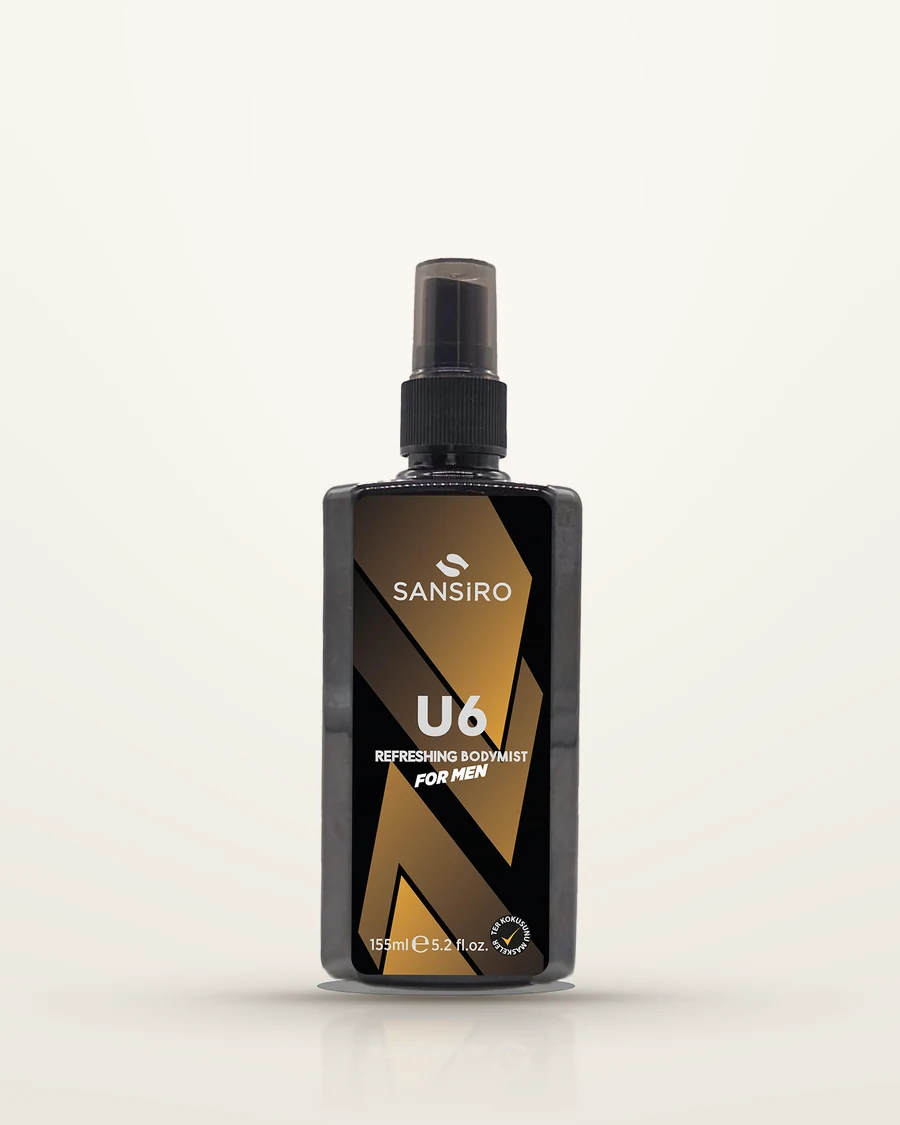 U-6 Erkek Refreshing Body Mist 155 ml — Sansiro ürün görseli