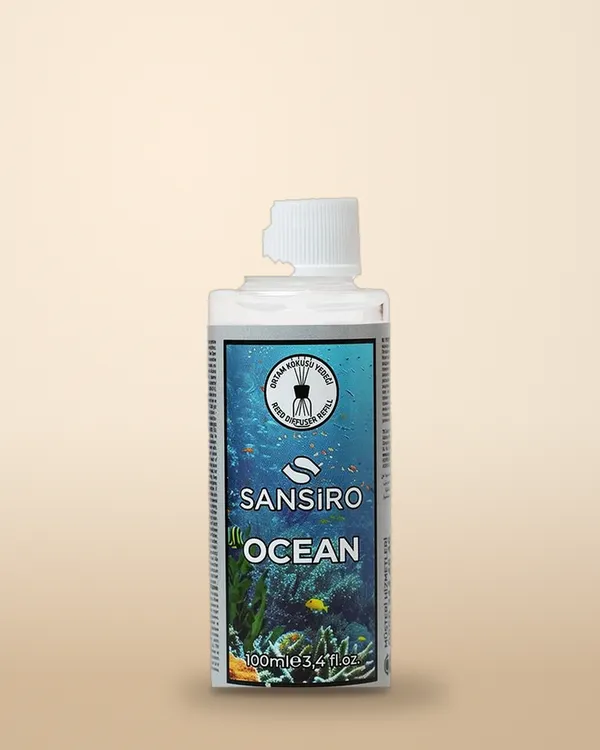 Ocean Reed Diffuser Yedek Ürün 100 ml — Sansiro Produktbild