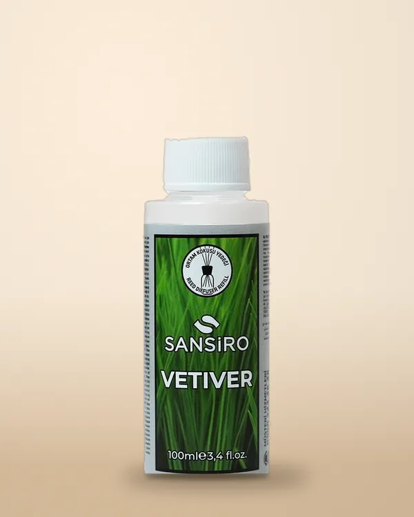 Vetiver Reed Diffuser Yedek Ürün 100 ml — Sansiro Produktbild