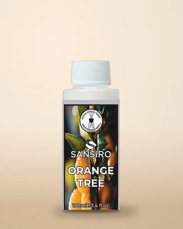 Orange Tree Reed Diffuser Yedek Ürün 100 ml — Sansiro Produktbild