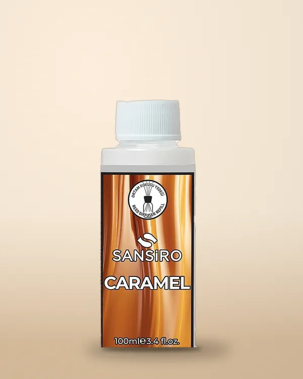 Caramel Reed Diffuser Yedek Ürün 100 ml — Sansiro ürün görseli