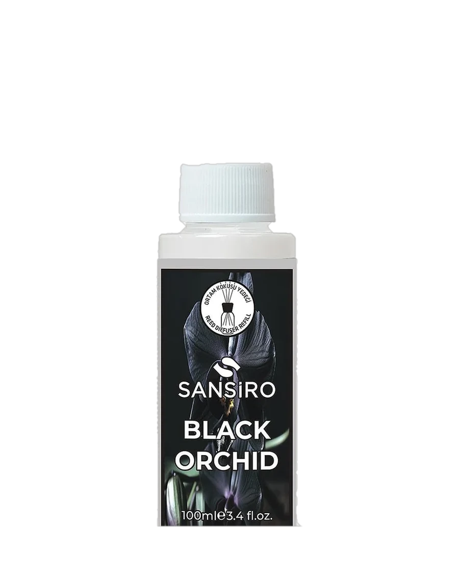 Black Orchid Reed Diffuser Yedek Ürün 100 ml — Sansiro Produktbild