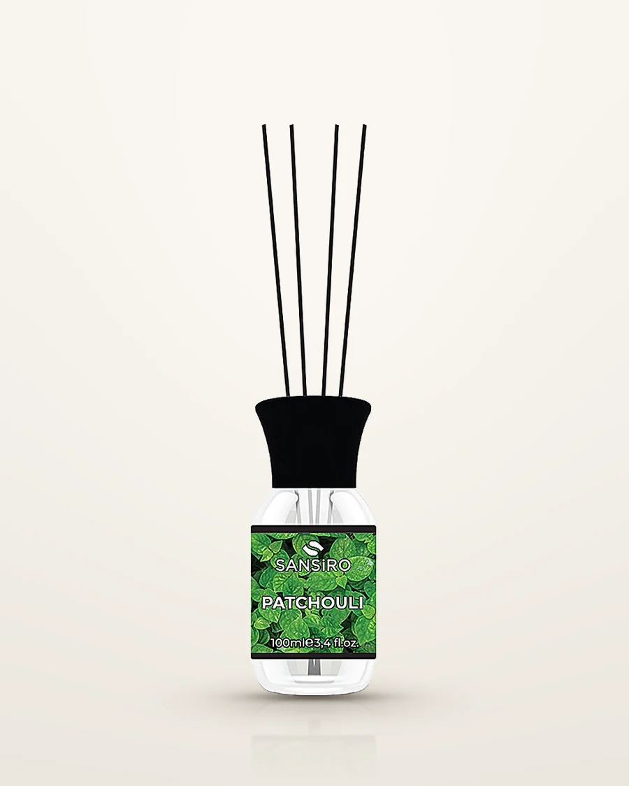 Patchouli Reed Diffuser 100 ml — Sansiro Produktbild